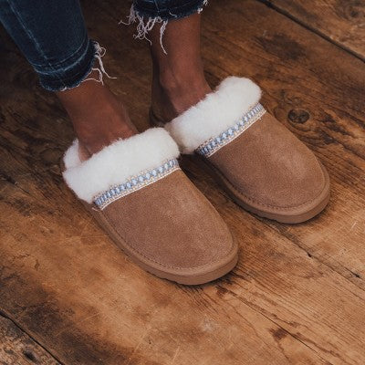 MUK LUKS Women's Dawn Suede Scuff