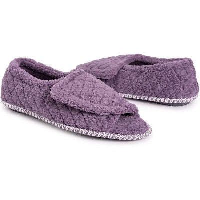 MUK LUKS Women's MaryLou Micro Chenille Slide Slipper