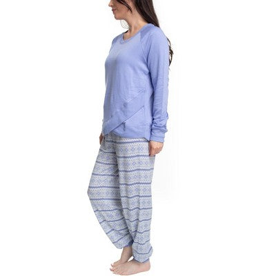 Muk Luks Womens Ski Lodge Pajama Set