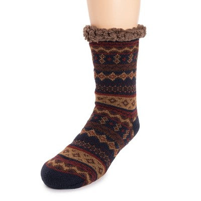 MUK LUKS Men's Cabin Socks