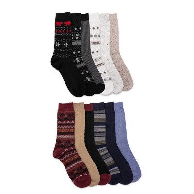 MUK LUKS Women's 12 Pair Pack 8" Boot Socks