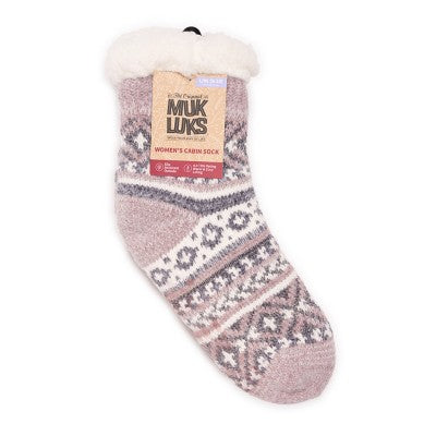 MUK LUKS Women's Chenille Cabin Sock