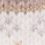 MUK LUKS Women's Mixed Yarn Beanie And Mitten Set