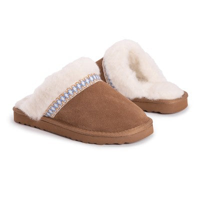 MUK LUKS Women's Dawn Suede Scuff