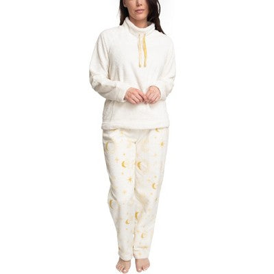 Muk Luks Womens Super Cozy Pajama Set