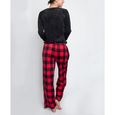 MUK LUKS Women's Winter Warmup Pajama Set