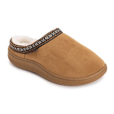 MUK LUKS Women's Faux Sueded Clog