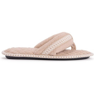 MUK LUKS Women's Darlene Thong Slipper