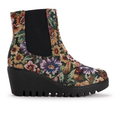 MUK LUKS Women's Vermont Essex Wedge Booties