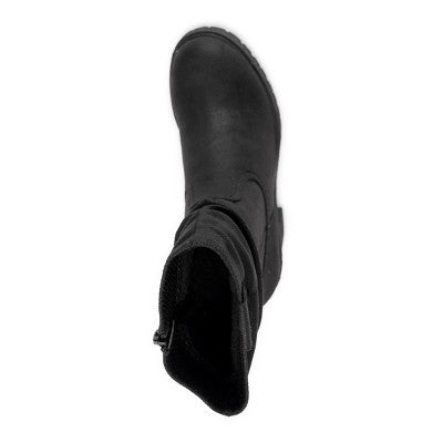MUK LUKS Women's Riser Pop Heeled Boots