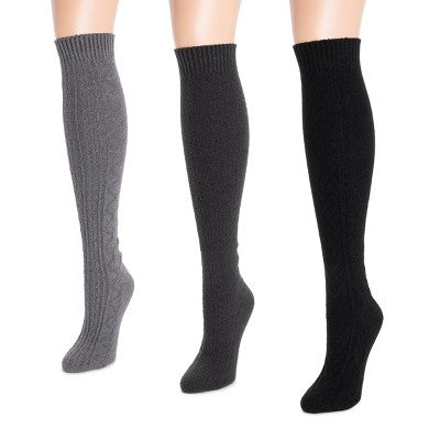MUK LUKS Men's 6 Pair Pack No Show Socks