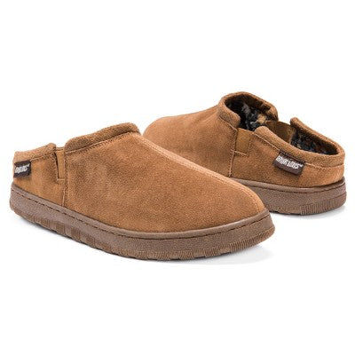 MUK LUKS Men's Matt Printed Berber Suede Clog