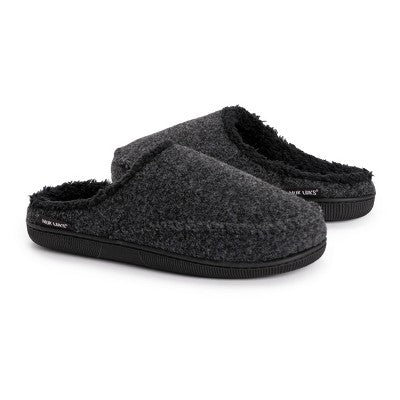 MUK LUKS Men's Faux Wool Clog Slippers