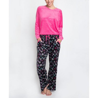 MUK LUKS Women's Winter Warmup Pajama Set