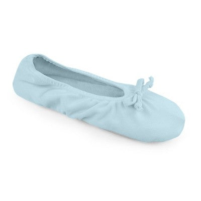 Softones By MUK LUKS Women's Stretch Satin Ballerina Slipper