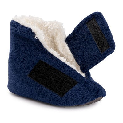 MUK LUKS Mens Adjustable Shearling Bootie