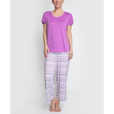 MUK LUKS Women's Spring Getaway PJ Set