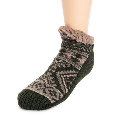  MUK LUKS Men's Ankle Cabin Socks