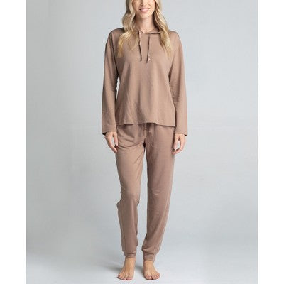  MUK LUKS Women's Restorative Harmony Hoodie Lounge Set