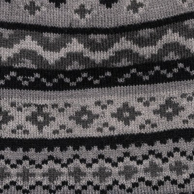  MUK LUKS Men's Heat Retainer Hat, Grey Vintage, One Size