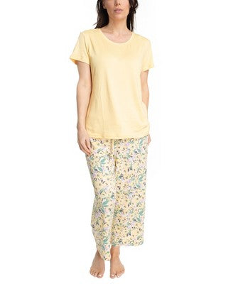  MUK LUKS Womens 2 Piece Feel Good Pajama Set