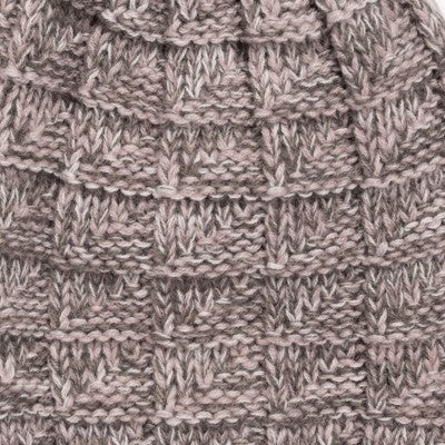  MUK LUKS Women's Patch Pom Cuff Hat