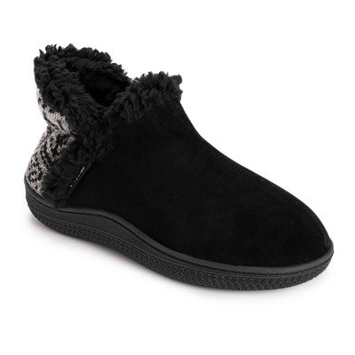  MUK LUKS Women's Faux Suede Mini Bootie