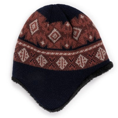  MUK LUKS Men's Earflap Beanie