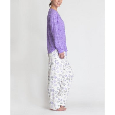  MUK LUKS Women's Cozy Morning Pajama Set