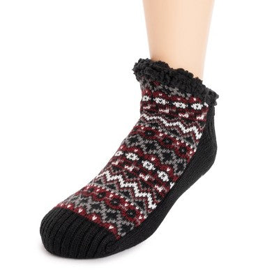  MUK LUKS Men's Ankle Cabin Socks
