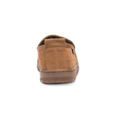  MUK LUKS Men's Eric Printed Berber Suede Slip On