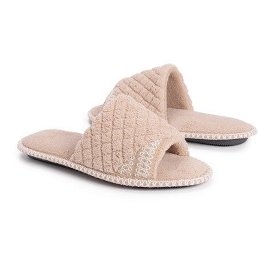  MUK LUKS Women's Sally Open Toe Scuff Slipper
