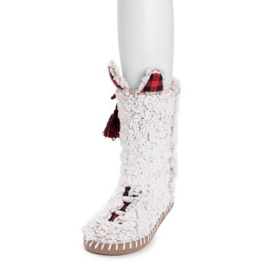  MUK LUKS Kid's Family Shearling Slipper Sock