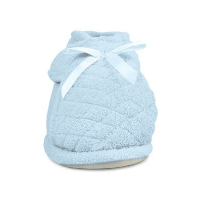  Softones By MUK LUKS Women's Micro Chenille Adjustable Bootie Slippers