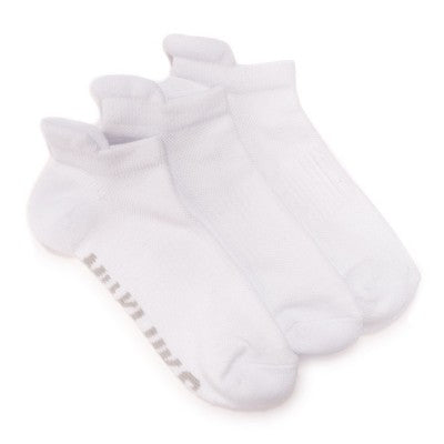  Muk Luks Women's 3 Pack Nylon Compression Ankle Socks