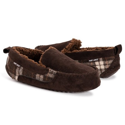  MUK LUKS Men's Emmett Moccasin Slippers