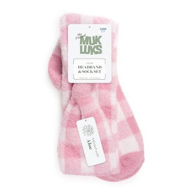  MUK LUKS Women's Headband Set Aloe Set