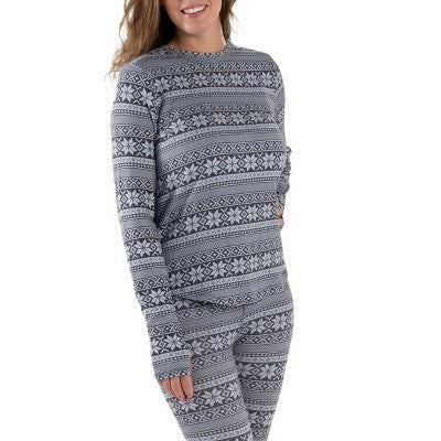  MUK LUKS Women's Cozy Layer Long Sleeve Shirt