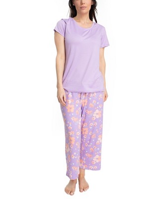  MUK LUKS Womens 2 Piece Feel Good Pajama Set