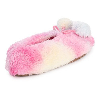 MUK LUKS Women's Tie Dye Ballerina Slipper Sock