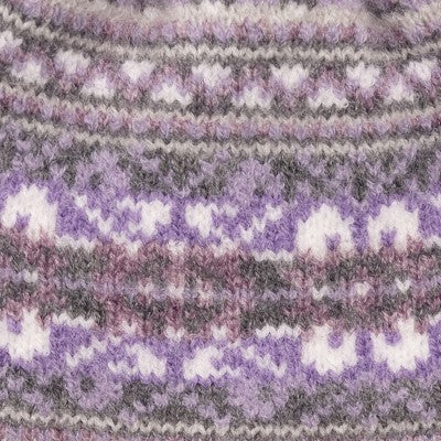  MUK LUKS Women's Patterned Hat Eyelash Hat , Medium Gray Heather, One Size