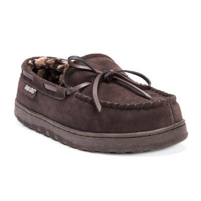  MUK LUKS Men's Paul Printed Berber Suede Slipper