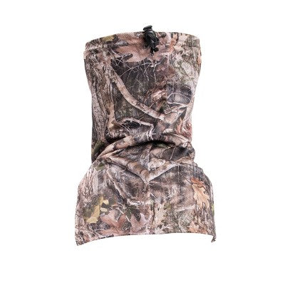  MUK LUKS Quietwear Men's Spandex 1/2 Facemask, Kanati, One Size Fits Most