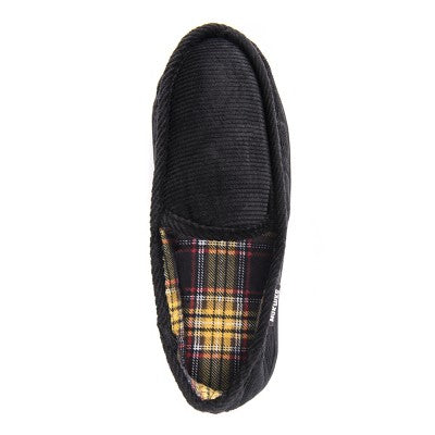  MUK LUKS Men's Corduroy Slipper With Flannel Lining