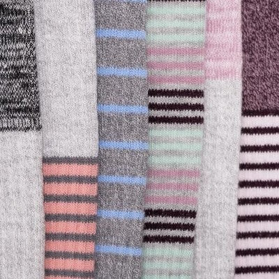  MUK LUKS Women's 6 Pair Pack Compression Socks