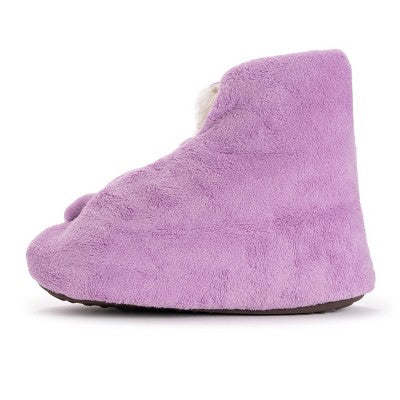  Softones By MUK LUKS Women's Faux Fur Lined Bootie Slippers