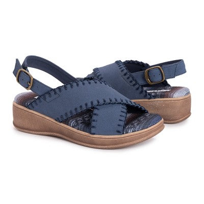  MUK LUKS Women's City Highrise Sandals
