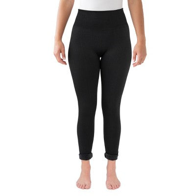  MUK LUKS Women's Fur Lined Leggings