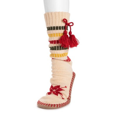  MUK LUKS Women's 50th Anniversary Slipper Socks