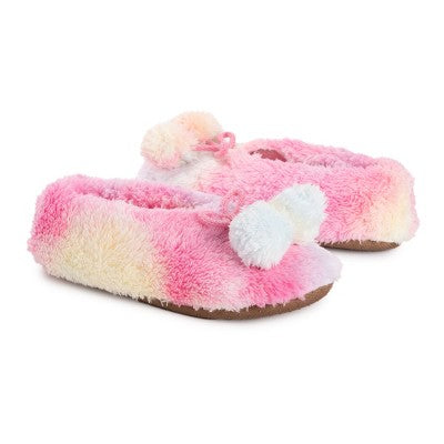  MUK LUKS Women's Tie Dye Ballerina Slipper Sock